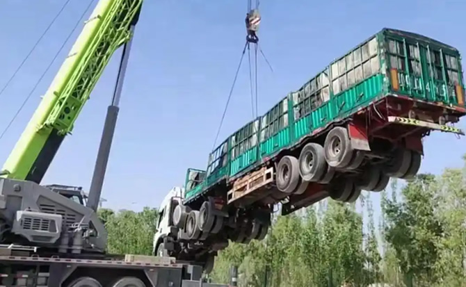 平昌道路脱困救援案例